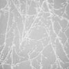 black-grey botanical jacquard fabric from Ashley Wilde