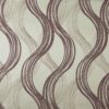 purple geometric jacquard fabric from Beaumont Textiles
