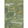green animal wallpaper from william morris & co