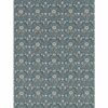 blue botanical wallpaper from william morris & co