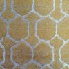 yellow geometric jacquard fabric from Ashley Wilde