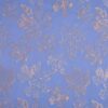 blue botanical embroideried fabric from Beaumont Textiles