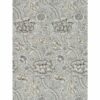 black-grey botanical wallpaper from william morris & co