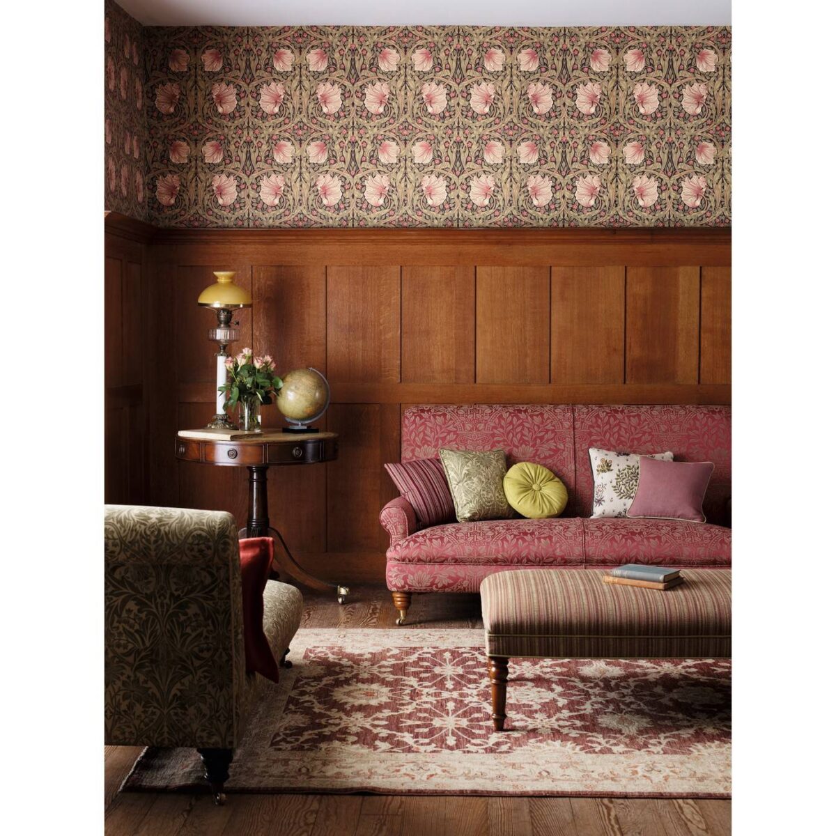 Wandle Wallpaper - Grey / Stone by Wandle Wallpaper - Grey / Stone from