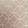 brown geometric jacquard fabric from Ashley Wilde