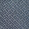blue geometric jacquard fabric from Ashley Wilde