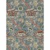blue botanical wallpaper from william morris & co
