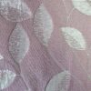 purple botanical jacquard fabric from Ashley Wilde