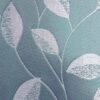 blue botanical jacquard fabric from Ashley Wilde
