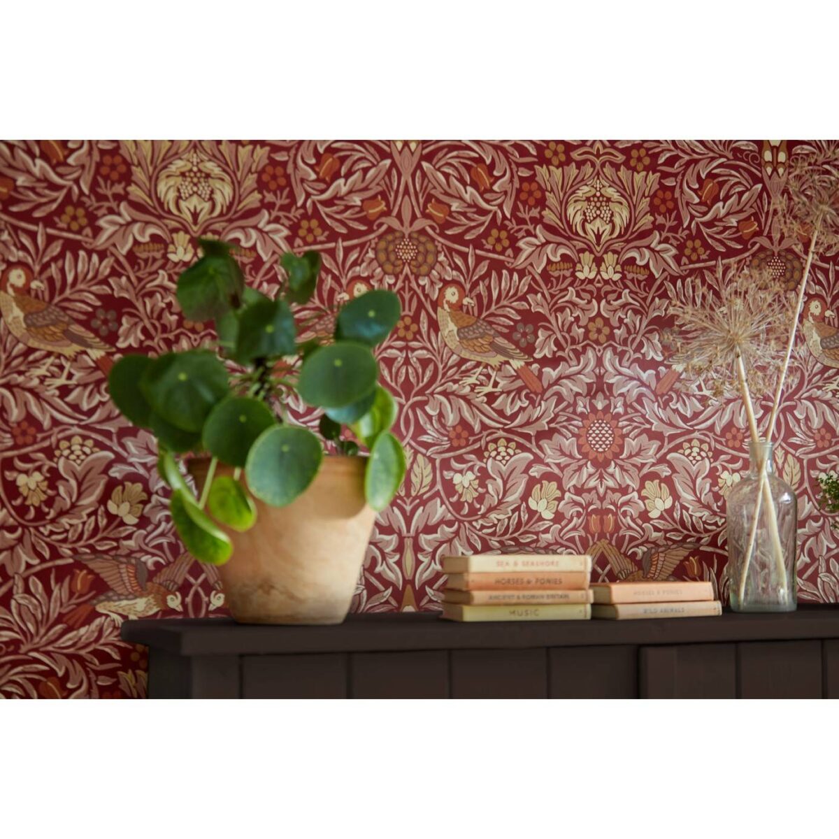 Bird Wallpaper - Webbs Blue by Bird Wallpaper - Webbs Blue from