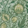 green botanical wallpaper from william morris & co