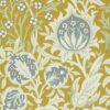 yellow botanical wallpaper from william morris & co