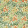 green botanical wallpaper from william morris & co