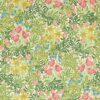 green botanical wallpaper from william morris & co