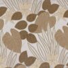 neutral botanical jacquard fabric from Casamance