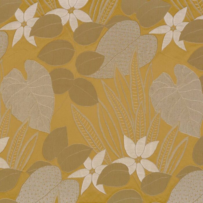Ukiyo Fabric - Jaune Or swatch