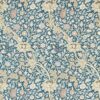 blue botanical wallpaper from william morris & co
