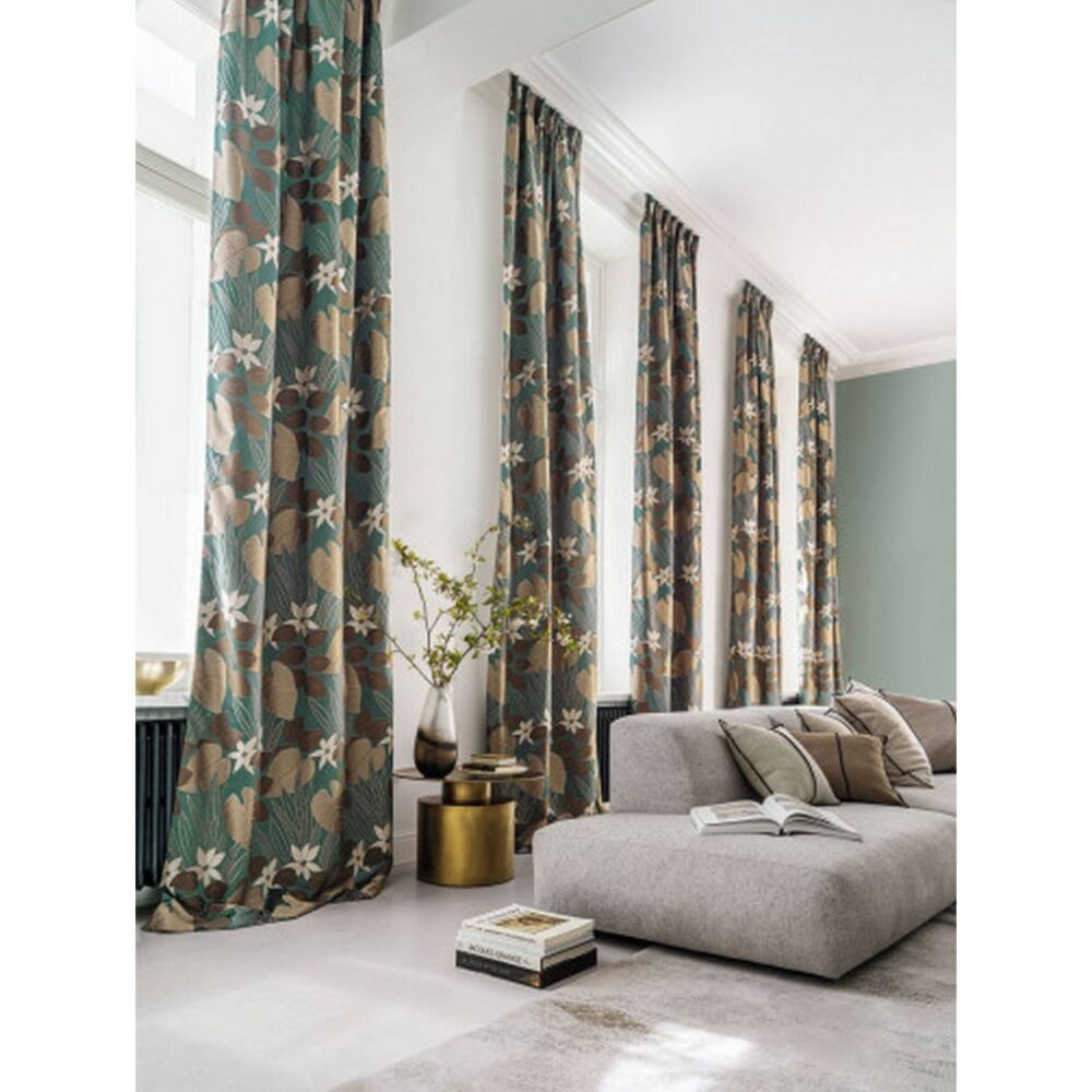 Nandina Fabric - Vert Anglais by Nandina Fabric - Vert Anglais from