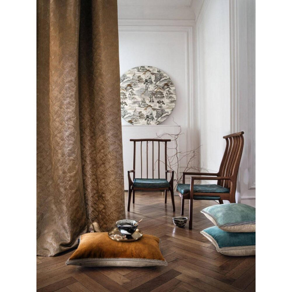 Nandina Fabric - Sepia by Nandina Fabric - Sepia from