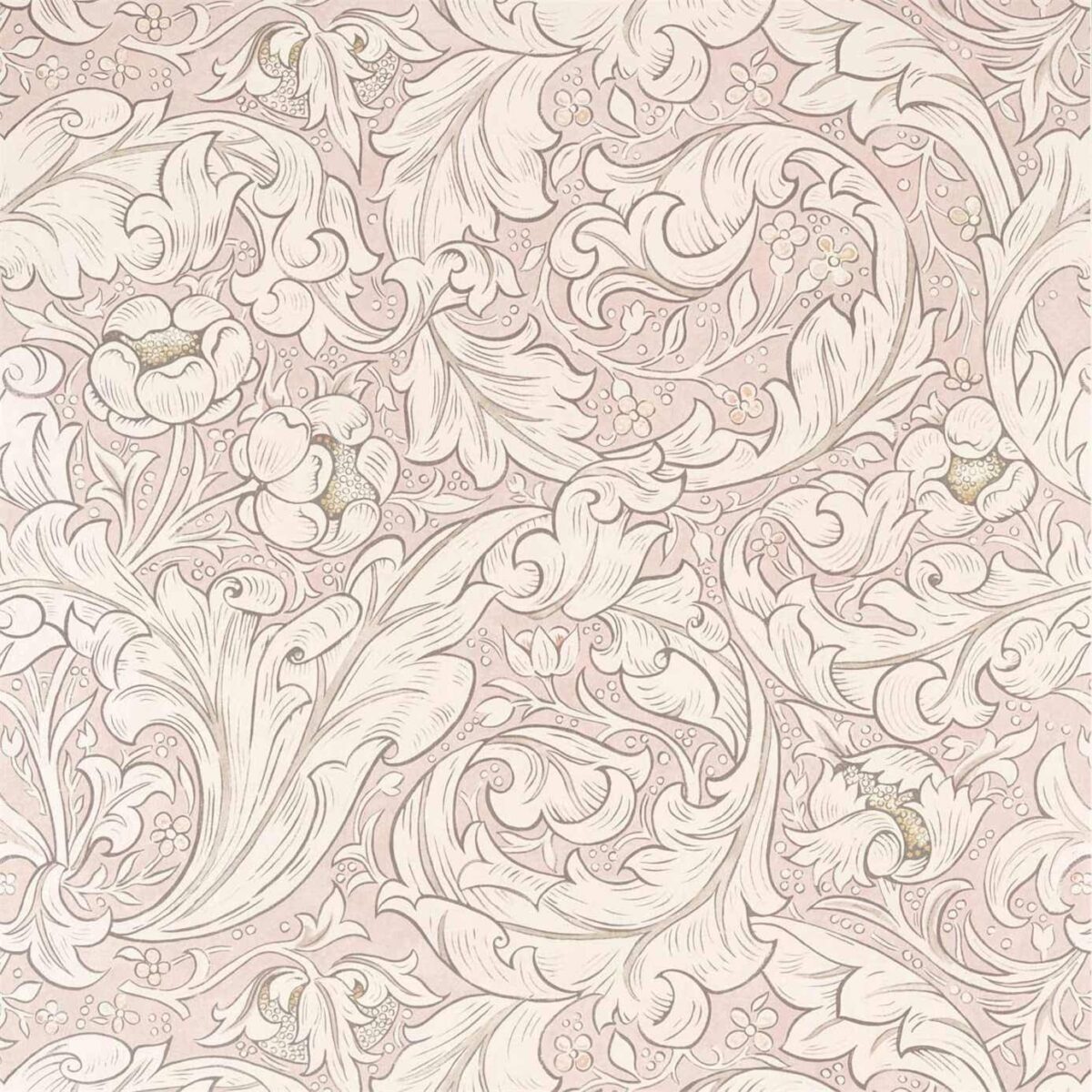 Pure Batchelors Button Wallpaper - Faded Sea Pink by Pure Batchelors Button Wallpaper - Faded Sea Pink from