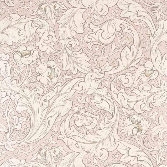 Pure Batchelors Button Wallpaper - Faded Sea Pink swatch