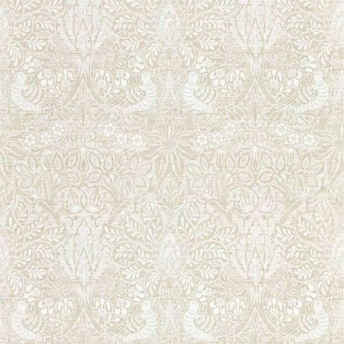 Pure Dove & Rose Wallpaper - White Clover swatch