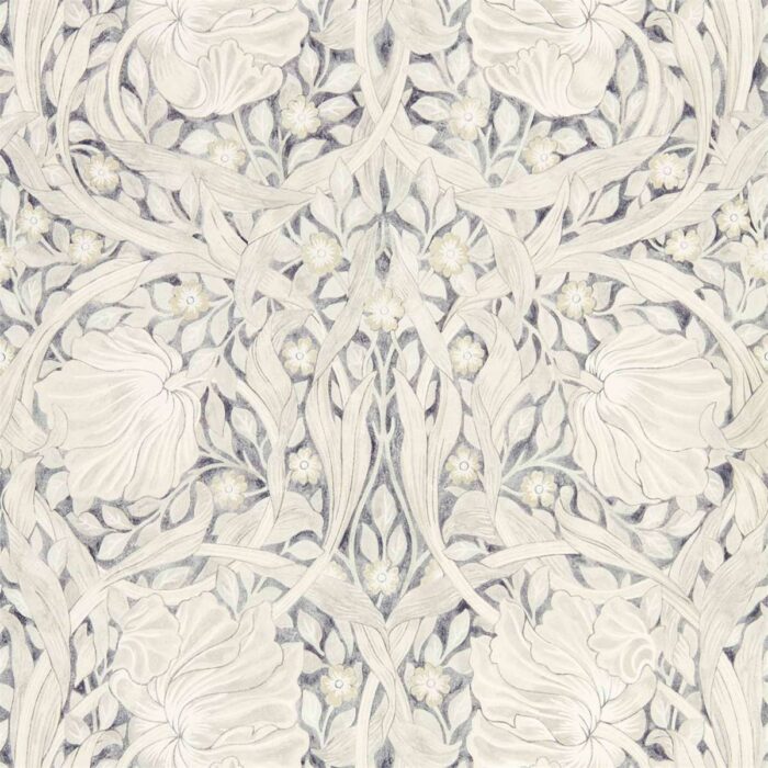 Pure Pimpernel Wallpaper - Black Ink swatch