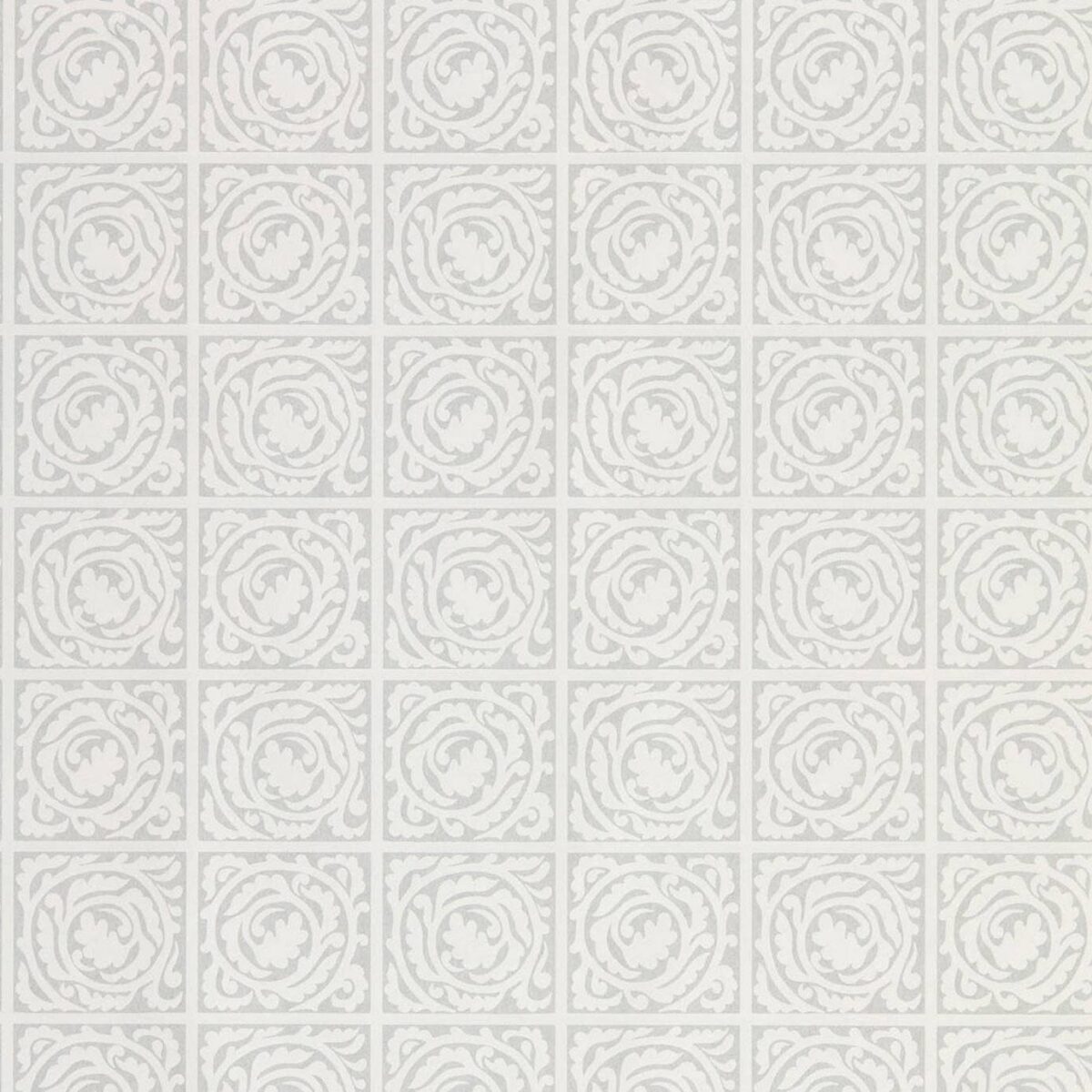 black-grey botanical wallpaper from william morris & co