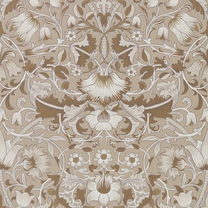 Pure Lodden Wallpaper - Gilver / Gold swatch