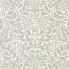 black-grey botanical wallpaper from william morris & co