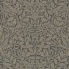 black-grey botanical wallpaper from william morris & co