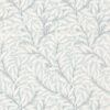 blue botanical wallpaper from william morris & co
