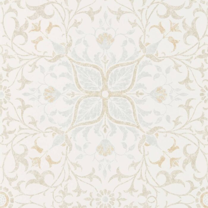 Pure Net Ceiling Wallpaper - Cream / Eggshell swatch