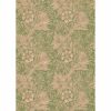 green botanical wallpaper from william morris & co