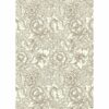 white botanical wallpaper from william morris & co