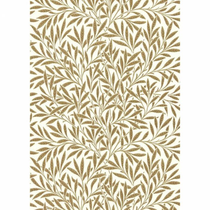 Willow Wallpaper - Cream / Brown swatch