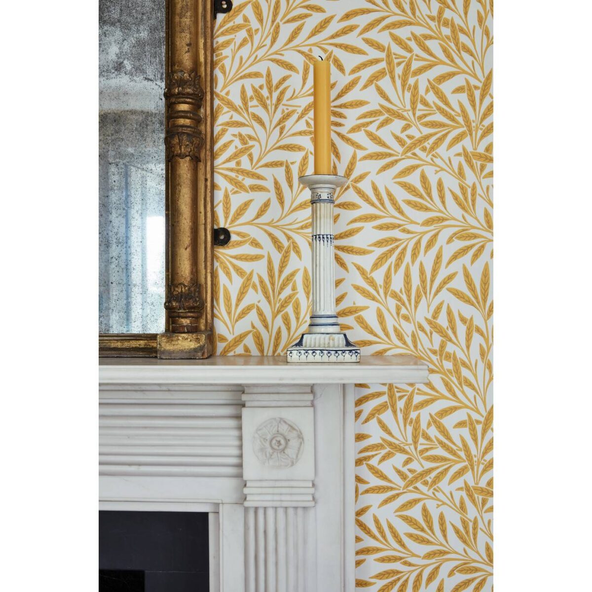 Willow Wallpaper - Cream / Brown by Willow Wallpaper - Cream / Brown from