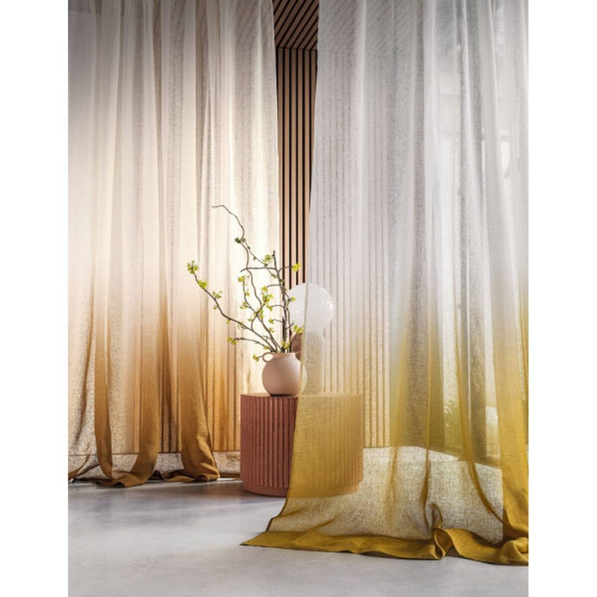 Winona White Fabric - Taupe from