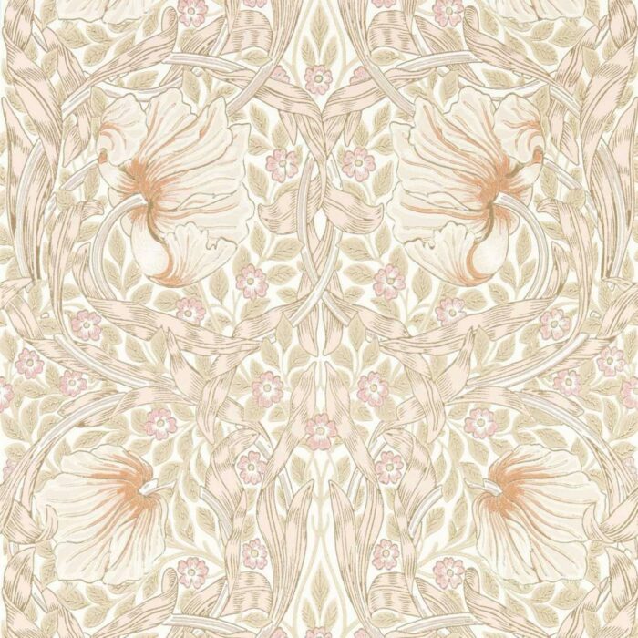 Pimpernel Wallpaper - Cachineal Pink swatch