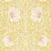 yellow botanical wallpaper from william morris & co