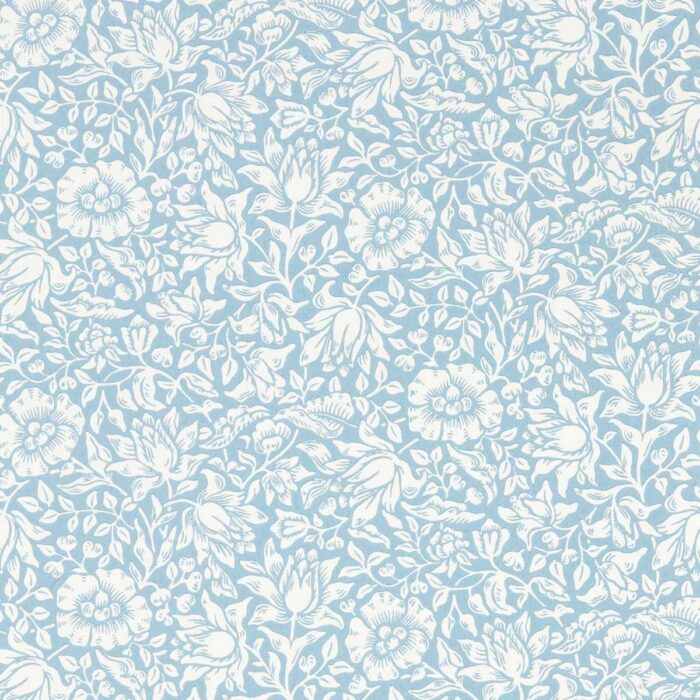 Mallow Wallpaper - Powder Blue swatch