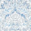 blue botanical wallpaper from william morris & co