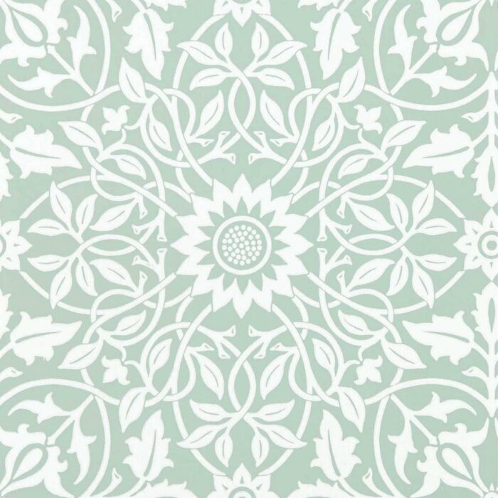St James Ceiling Wallpaper - Willow swatch
