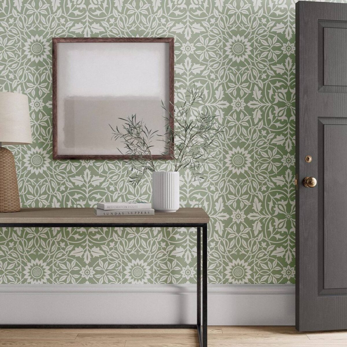 St James Ceiling Wallpaper - Sunflower by St James Ceiling Wallpaper - Sunflower from
