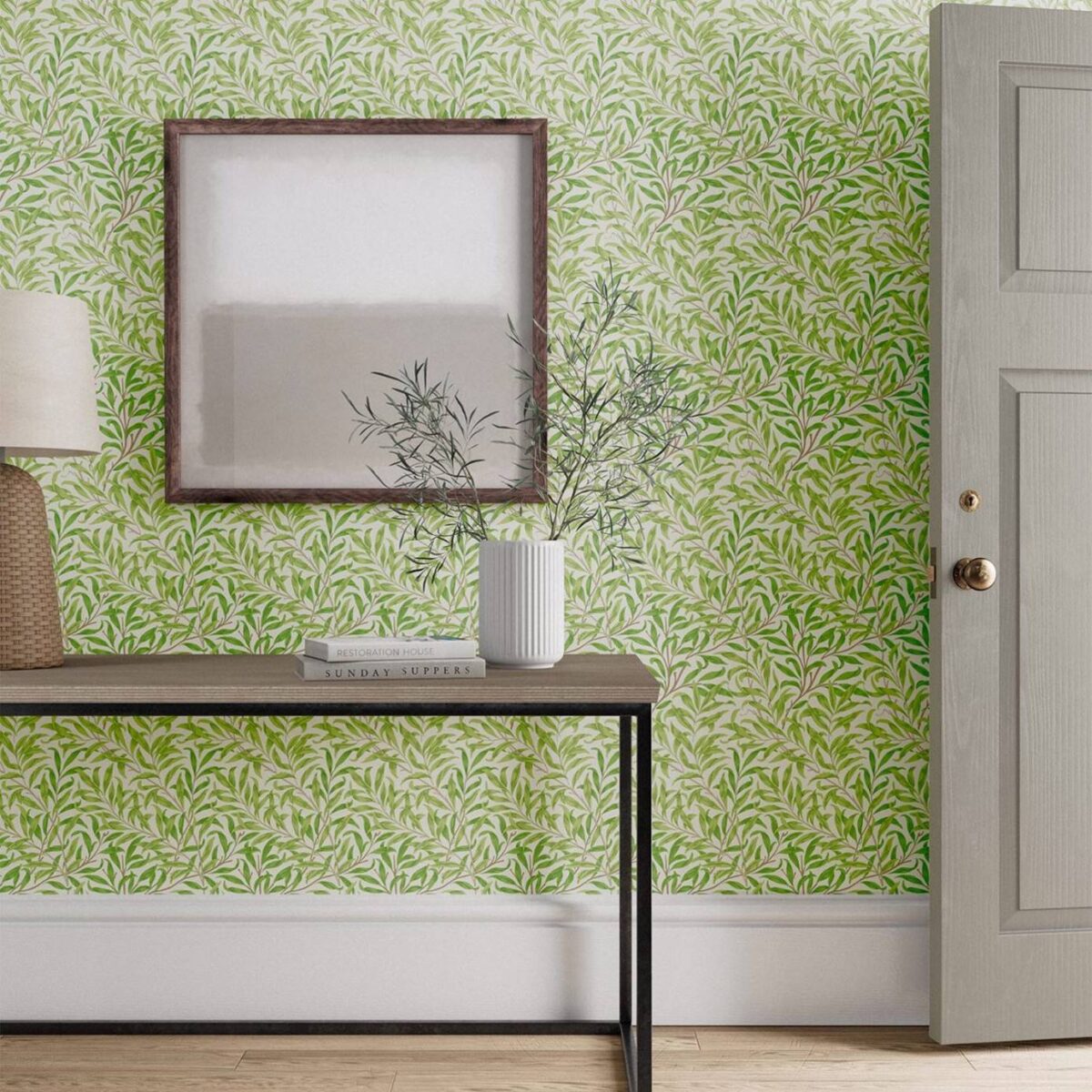 Willow Boughs Wallpaper - Woad by Willow Boughs Wallpaper - Woad from