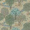 multicolour animal wallpaper from william morris & co