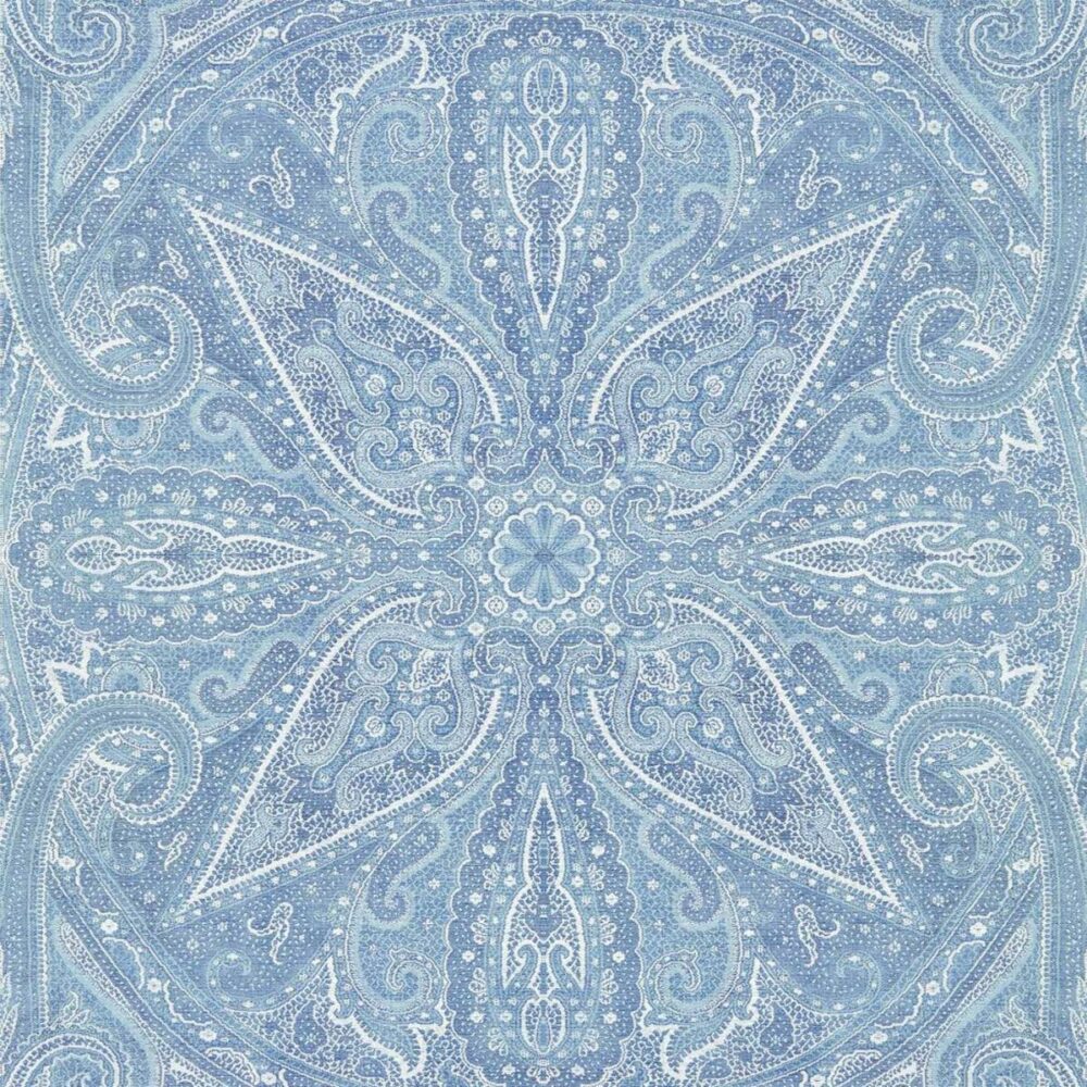 Grand Paisley Wallpaper - Indigo by blue misc wallpaper from zoffany