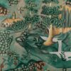 green botanical wallpaper from zoffany
