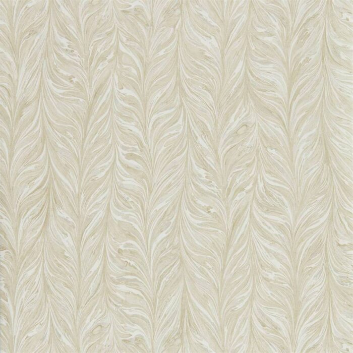 Ebru II Wallpaper - Pale Gold swatch