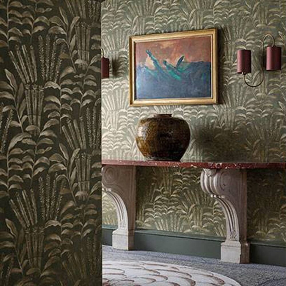 Highclere Wallpaper - Snow by Highclere Wallpaper - Snow from